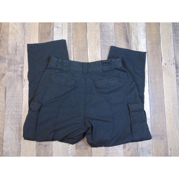 5.11 Tactical Mens M TDU Ripstop Pants Black Double Knee Uniform Outdoor Work - Picture 1 of 7